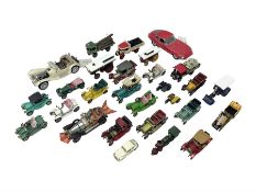 Approximately twenty eight die-cast scale model cars to include Corgi Chitty Chitty Bang Bang with t