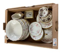 Collection of ceramics including Paragon Victorian Rose dinner wares