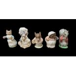 Four Beswick Beatrix Potter figures