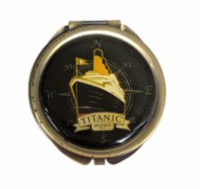 White Star Line Titanic compact mirror