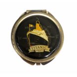 White Star Line Titanic compact mirror