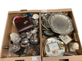 Collection of silver plate