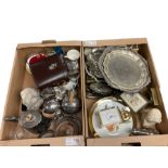 Collection of silver plate