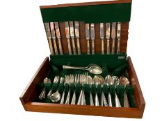 Canteen of Ryals silver plated cutlery