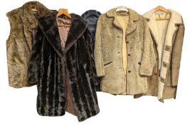 Two Waddingtons sheepskin coats