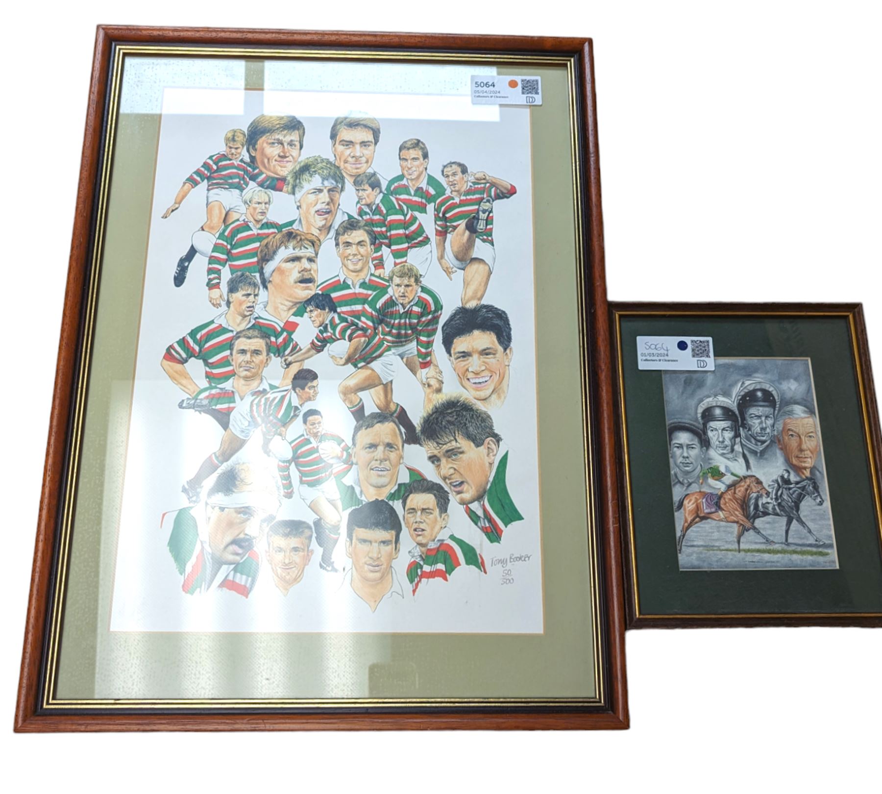 Limited edition Rugby print