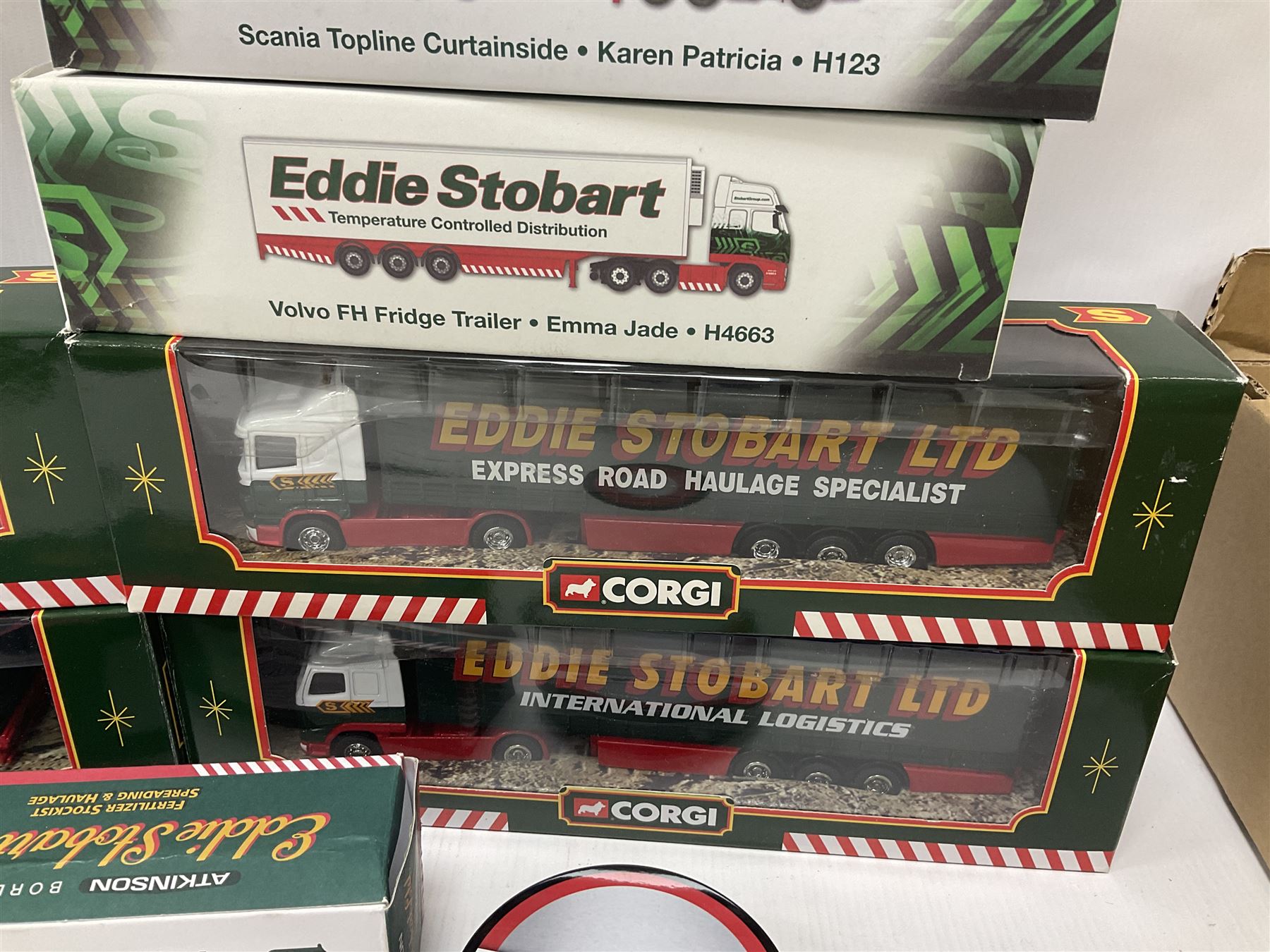 Corgi/Atlas - eight Eddie Stobart die-cast scale models comprising Corgi 59503 - Image 3 of 7