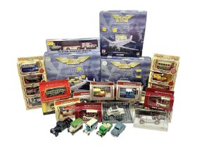 Corgi/Lledo - small collection of modern die-cast vehicles to include Corgi Aviation Archive 1:144 s