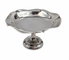 Silver bon bon dish