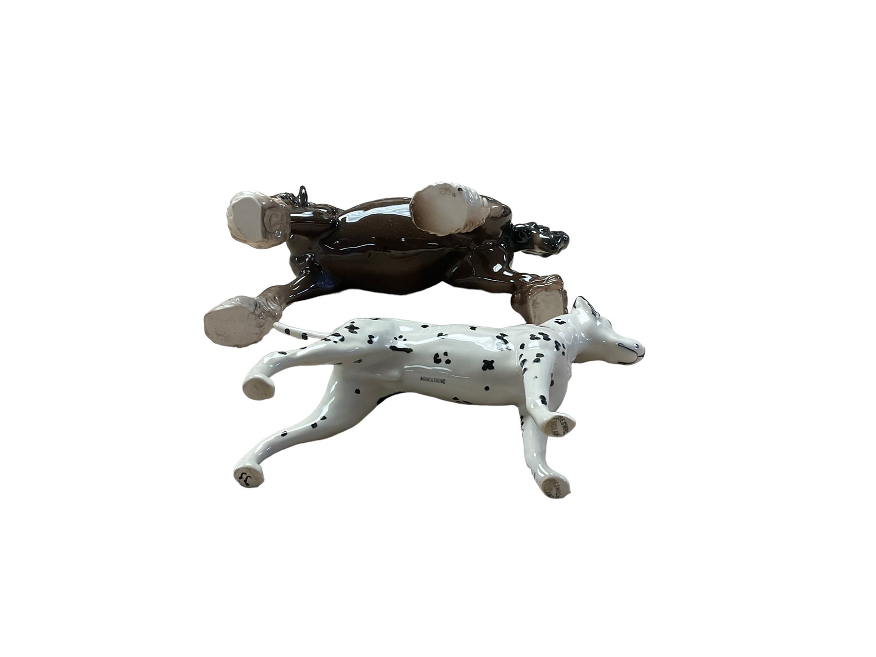 Beswick dalmatian together with a bay horse - Image 4 of 4