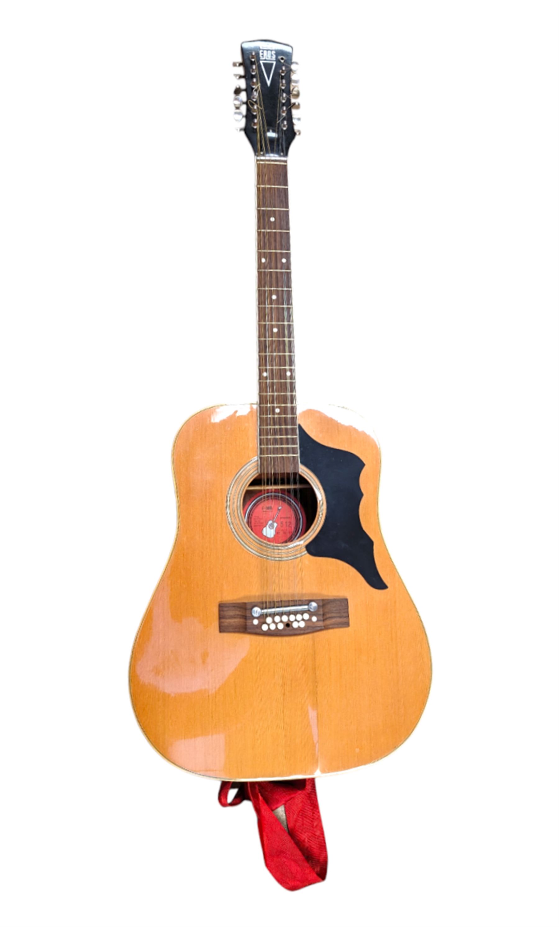 E-Ros model 612 twelve string acoustic guitar