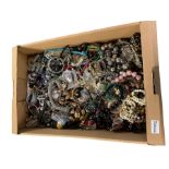 Large collection of costume jewellery