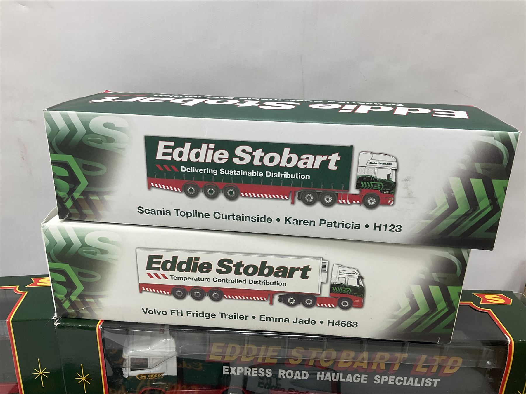 Corgi/Atlas - eight Eddie Stobart die-cast scale models comprising Corgi 59503 - Image 4 of 7