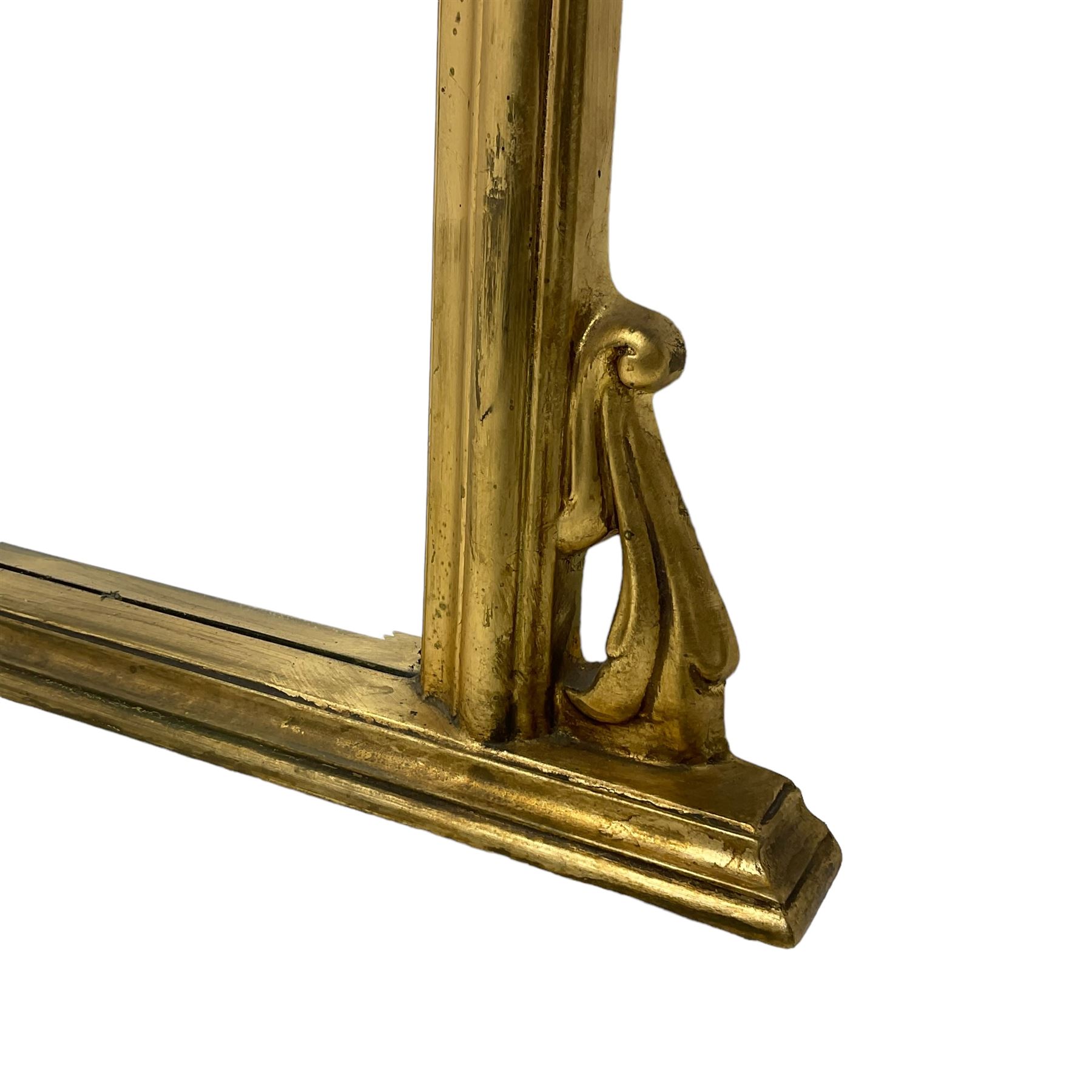 Victorian design gilt framed overmantle mirror - Image 2 of 5