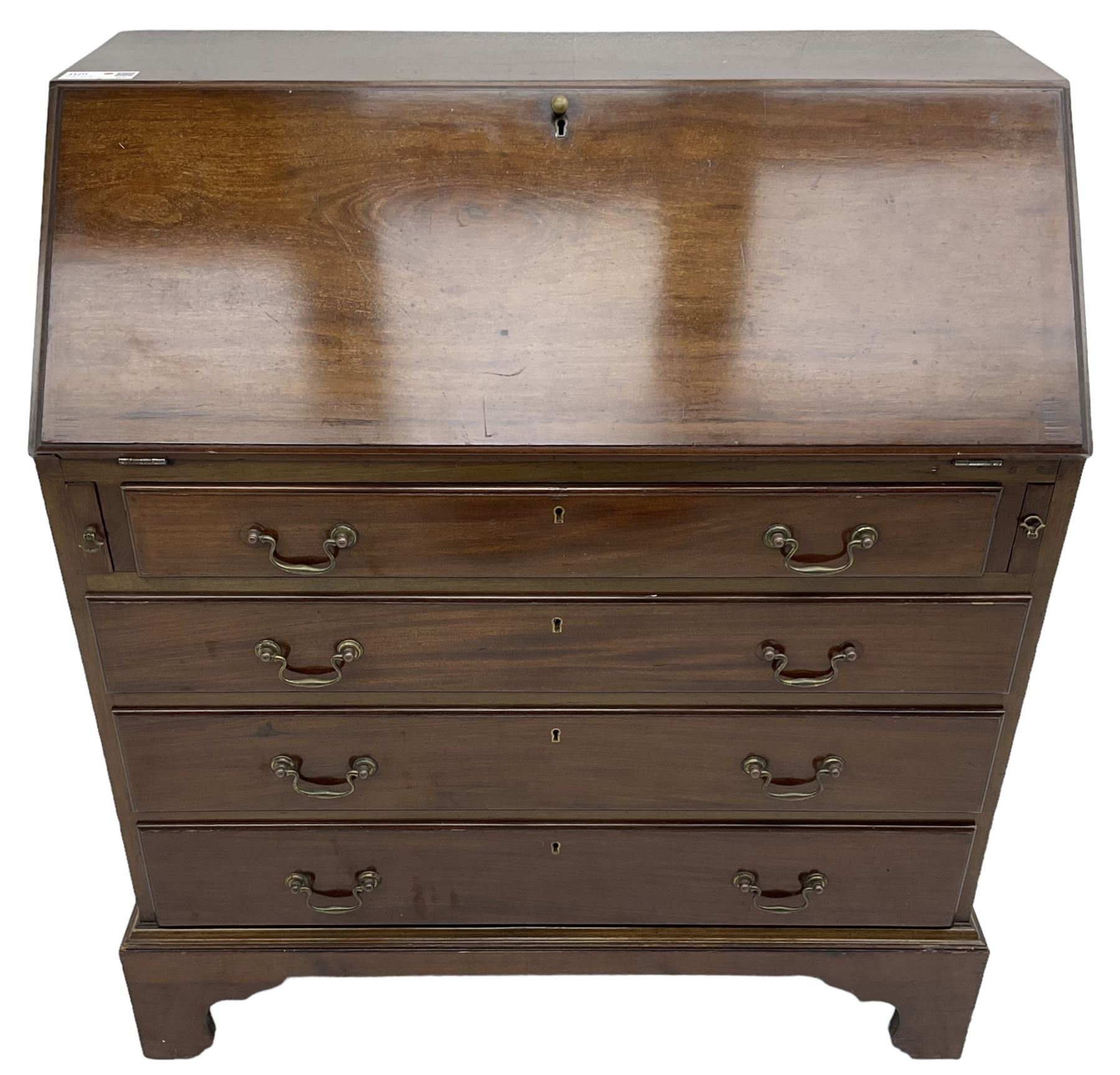 Early 20th century mahogany bureau - Image 2 of 6