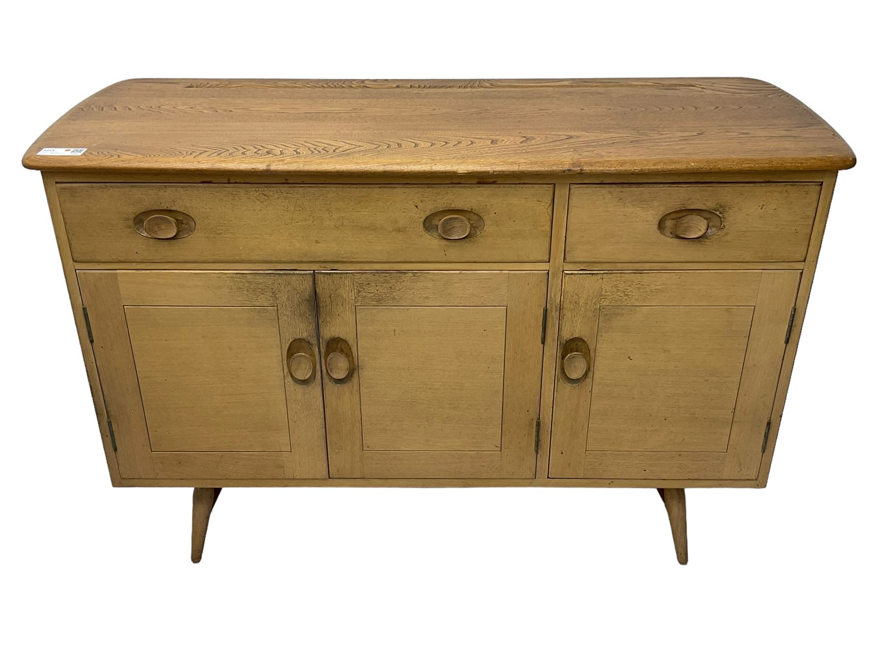 Ercol - mid-20th century elm and beech model 351 sideboard - Image 6 of 6