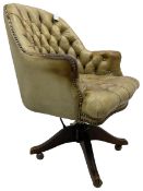 Early 20th century swivel desk chair
