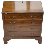 Early 20th century mahogany bureau