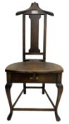 Papworth Industries Cambridge - early 20th century patented oak Gentleman's valet chair