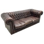 Three-seat Chesterfield sofa
