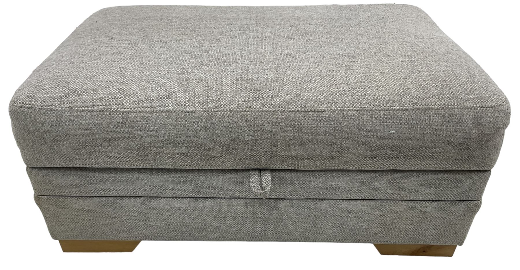 DFS - corner sofa upholstered in grey fabric - Image 8 of 8