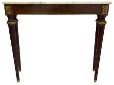 Louis XVI design console table