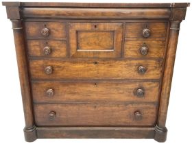 Victorian mahogany chest