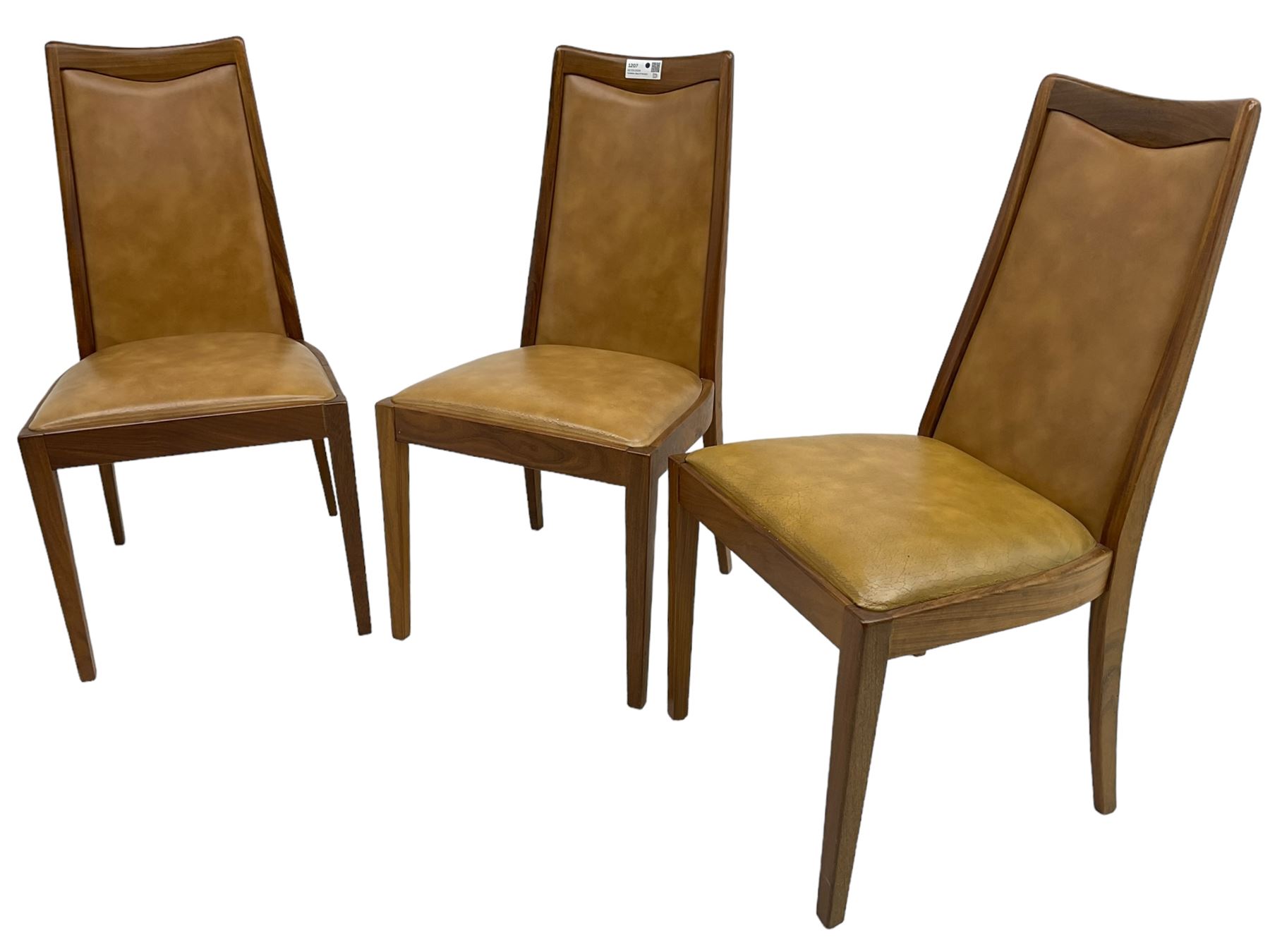 G-Plan - set of six mid-20th century teak 'Fresco' dining chairs - Bild 4 aus 12