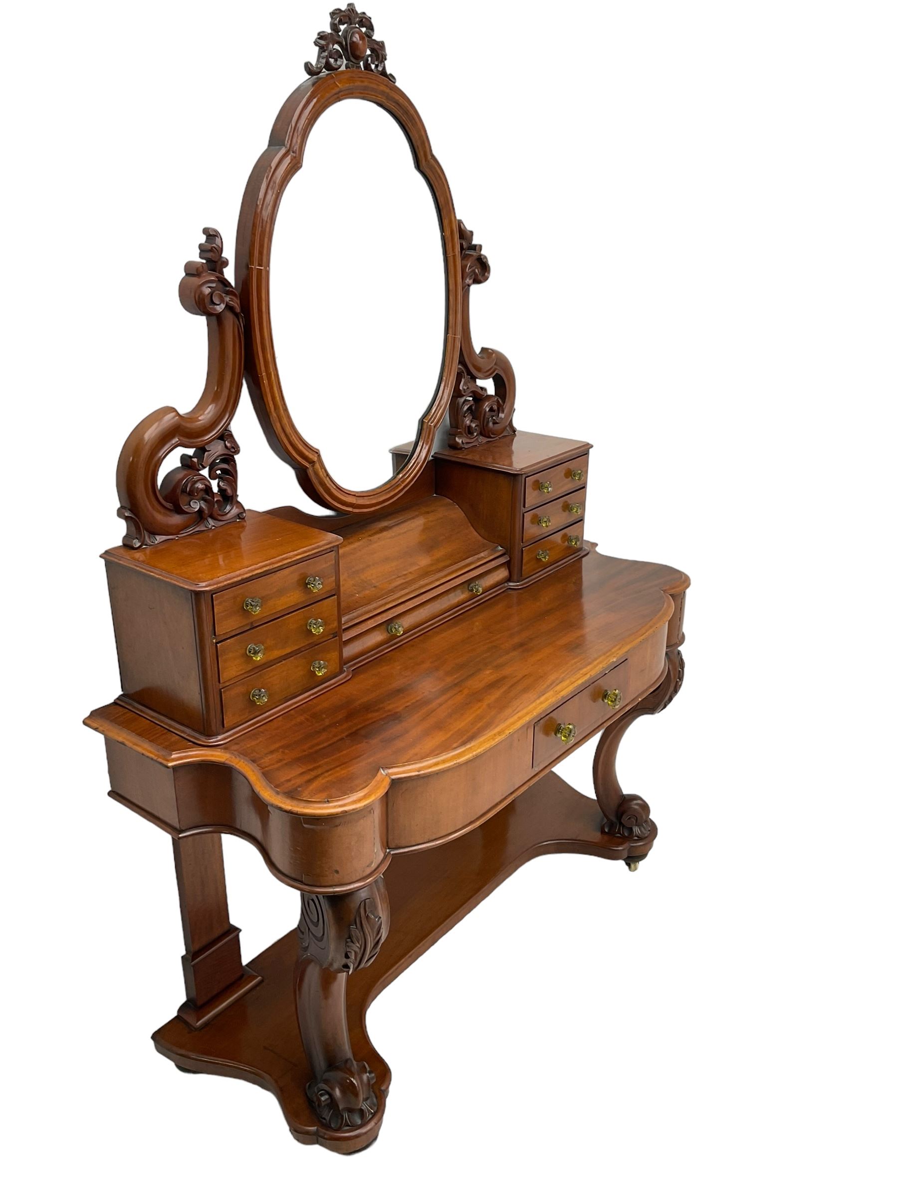 Victorian mahogany Duchess dressing table - Image 6 of 6