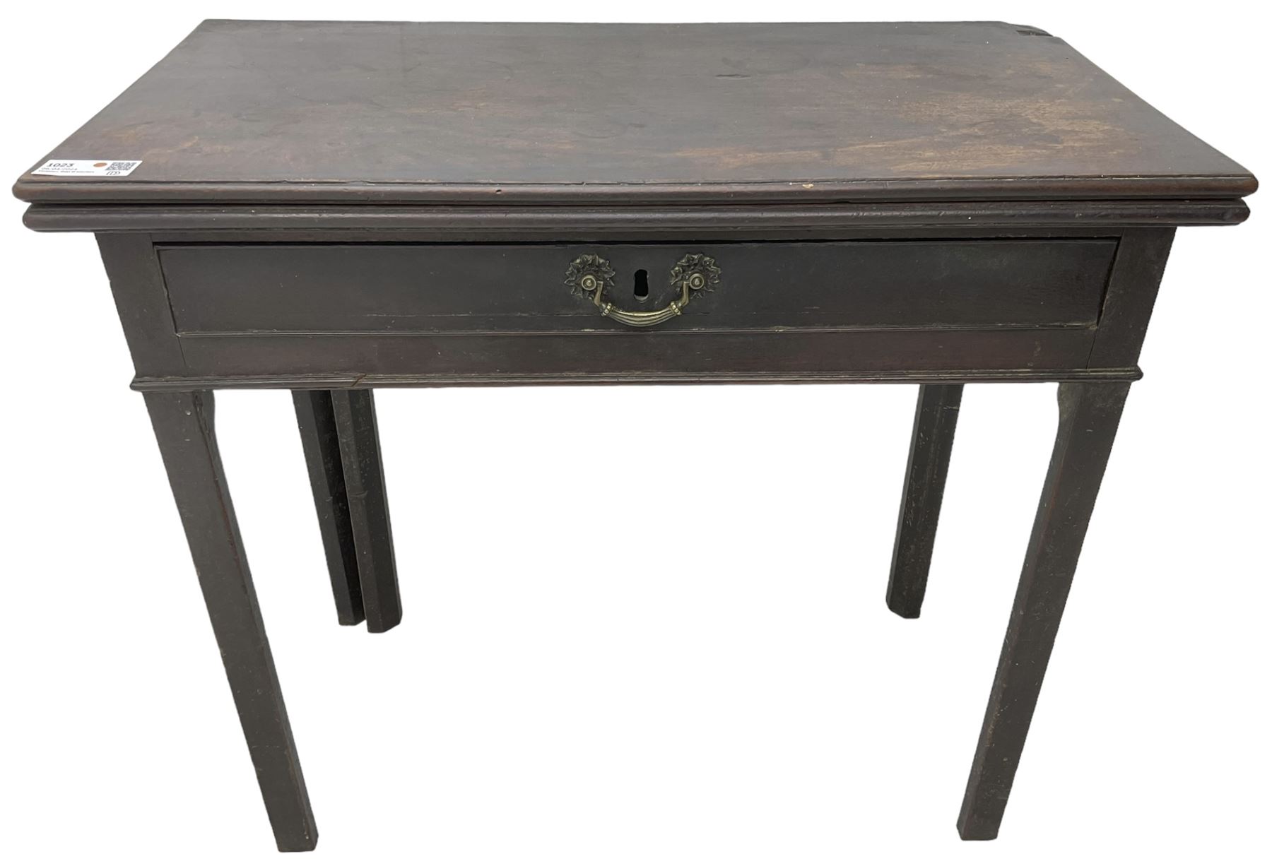 Mid-to-late 18th century mahogany card table - Image 2 of 6
