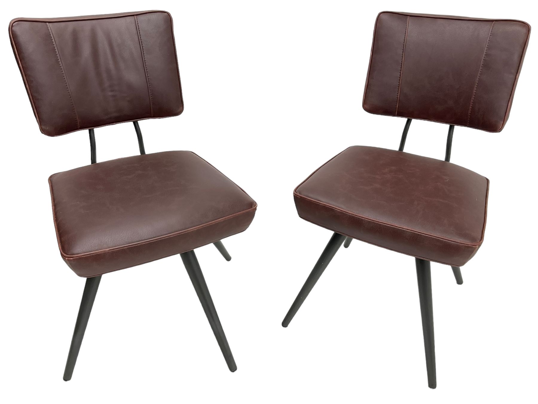 Barker & Stonehouse - pair of 'Sawyer' swivel dining chairs - Image 2 of 4