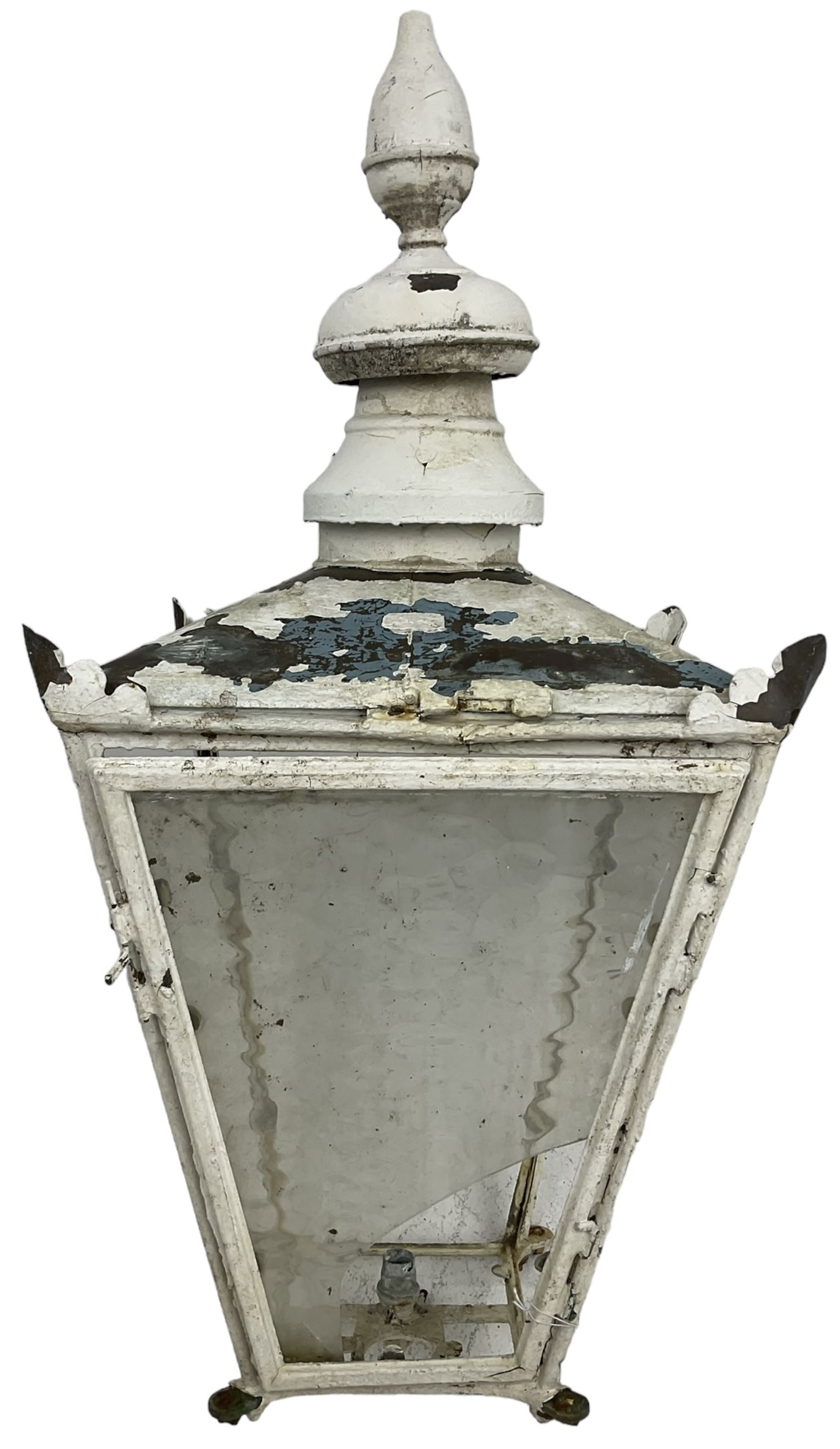 20th century metal lantern - Image 4 of 5