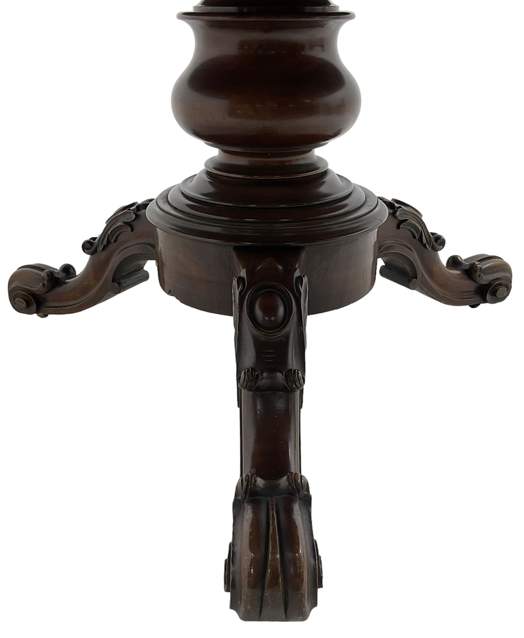 Victorian mahogany breakfast or centre table - Image 4 of 6