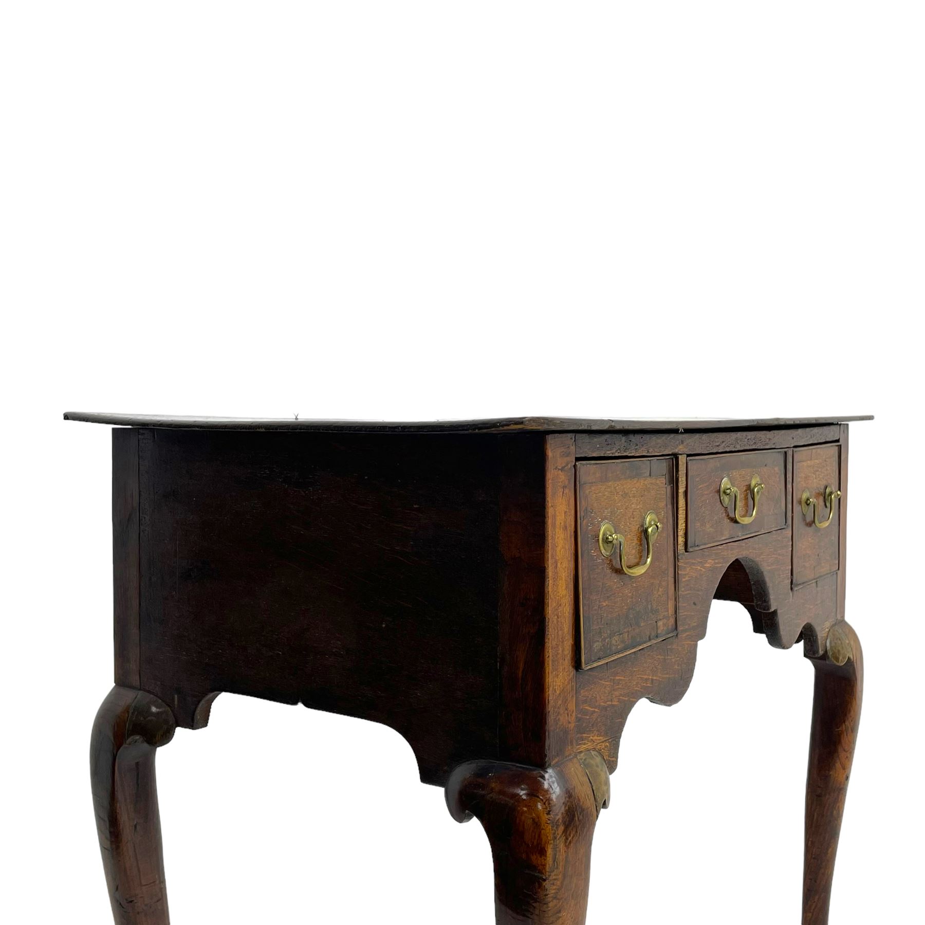 18th century oak low-boy - Image 6 of 8