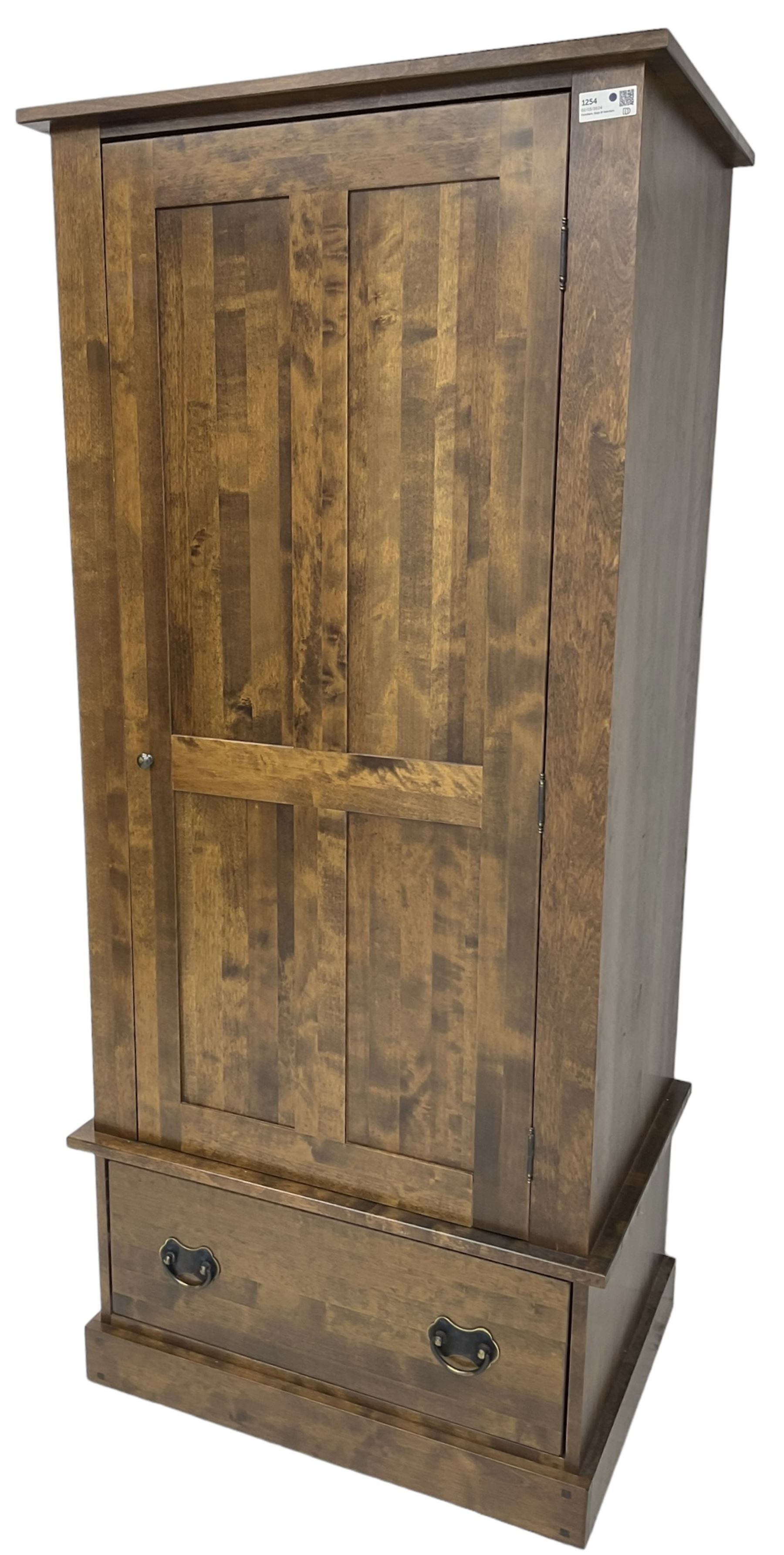 Laura Ashley - 'Garrat' chestnut single wardrobe - Image 6 of 7