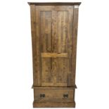 Laura Ashley - 'Garrat' chestnut single wardrobe