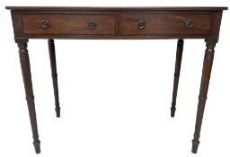 19th century mahogany side table