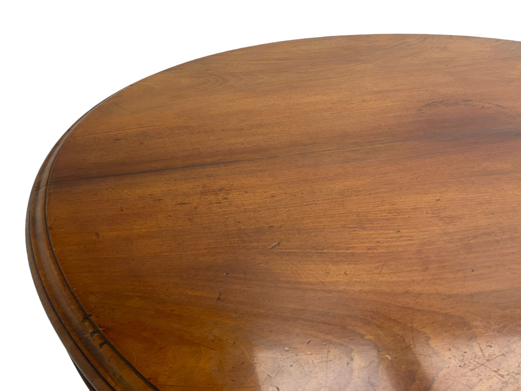 Early Victorian mahogany breakfast table - Image 7 of 7