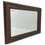 19th century design scumbled pine wall mirror