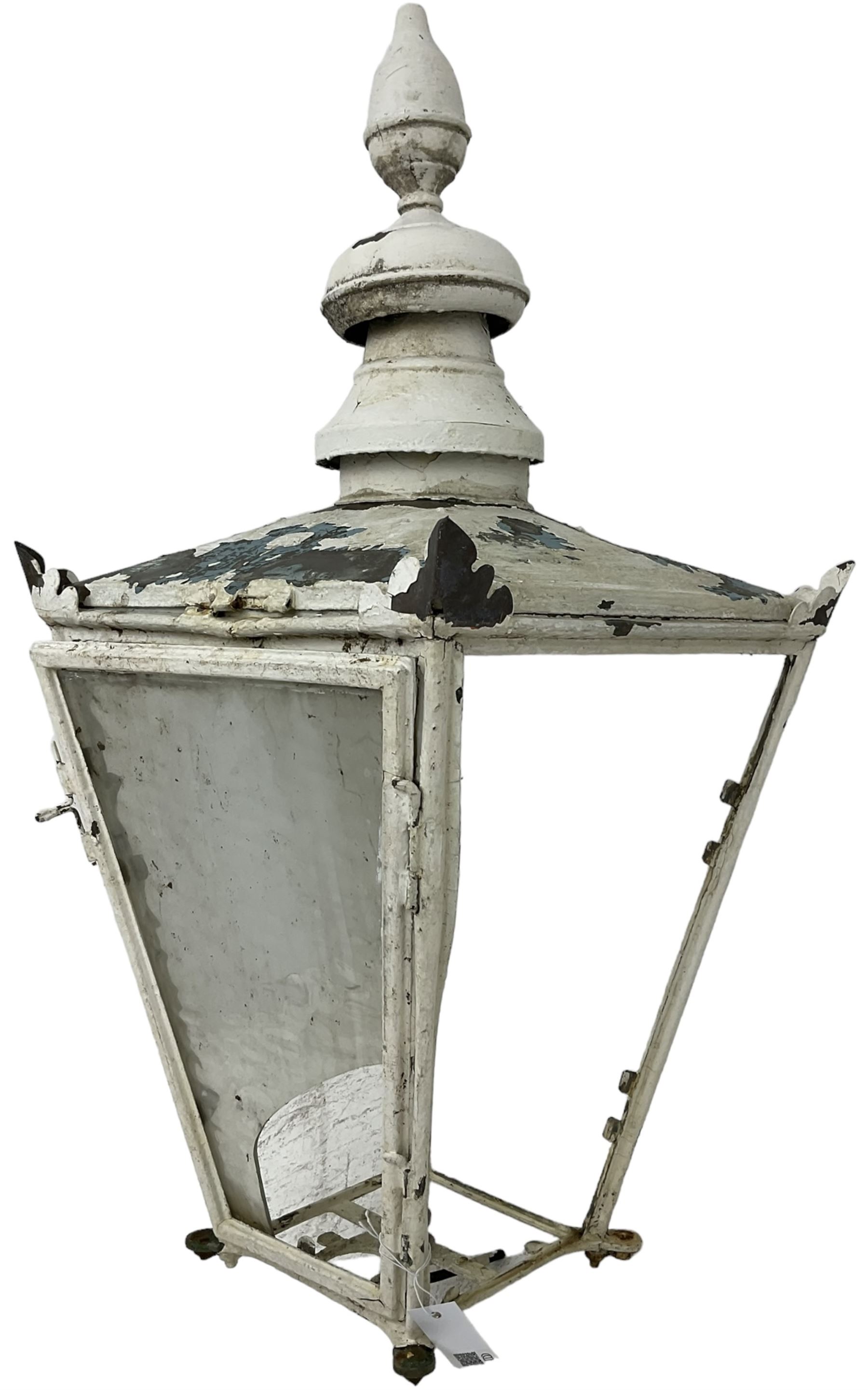 20th century metal lantern - Image 5 of 5