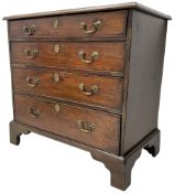 George III mahogany chest