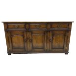 Titchmarsh & Goodwin - traditional oak dresser base