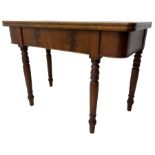 19th century mahogany tea table