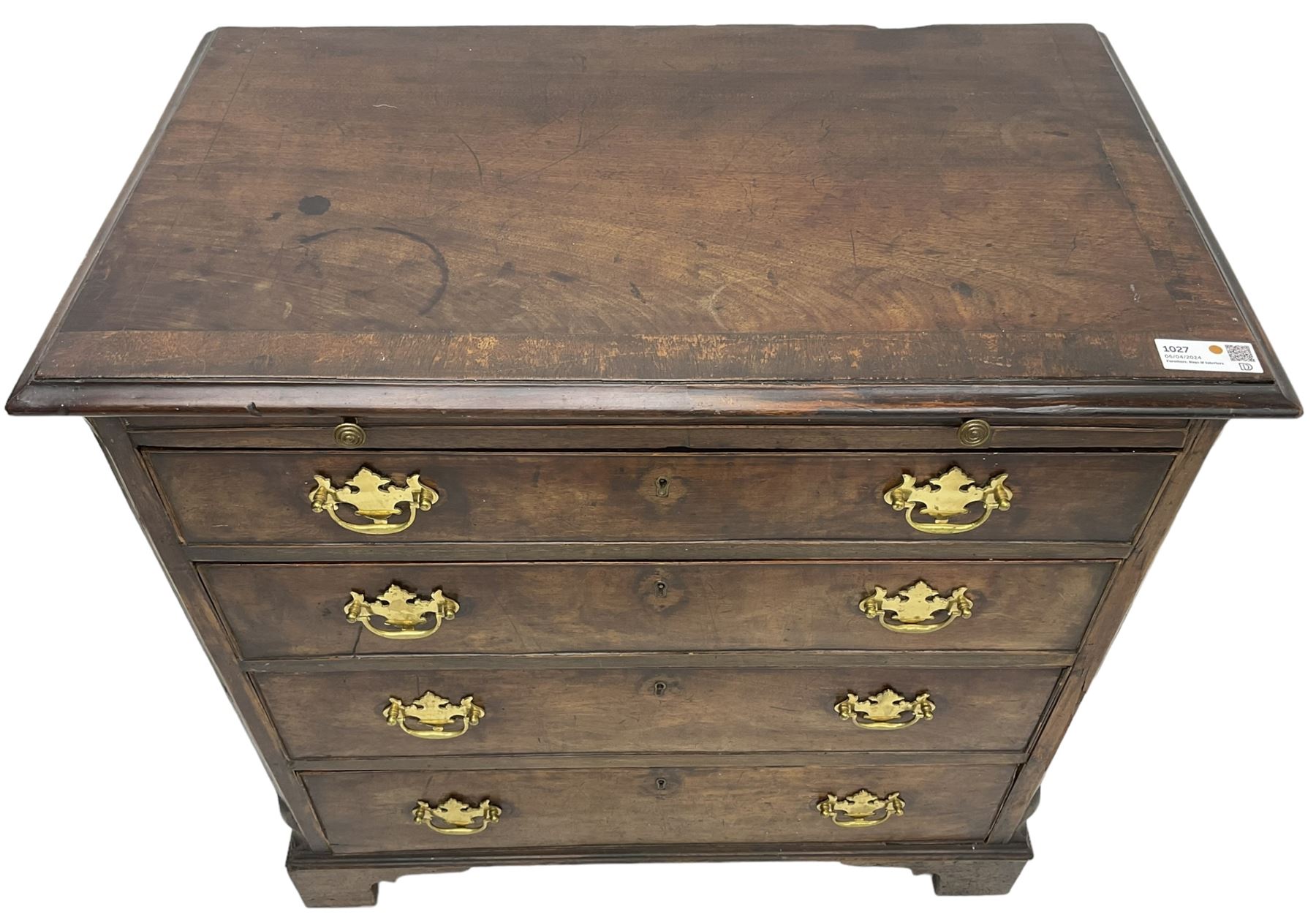 George III mahogany bachelor's chest - Image 5 of 6