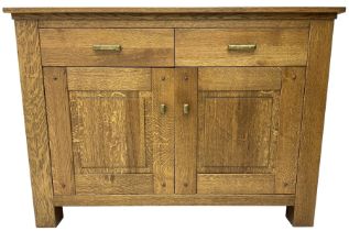 20th century medium oak sideboard