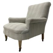 Late Victorian Howard design armchair
