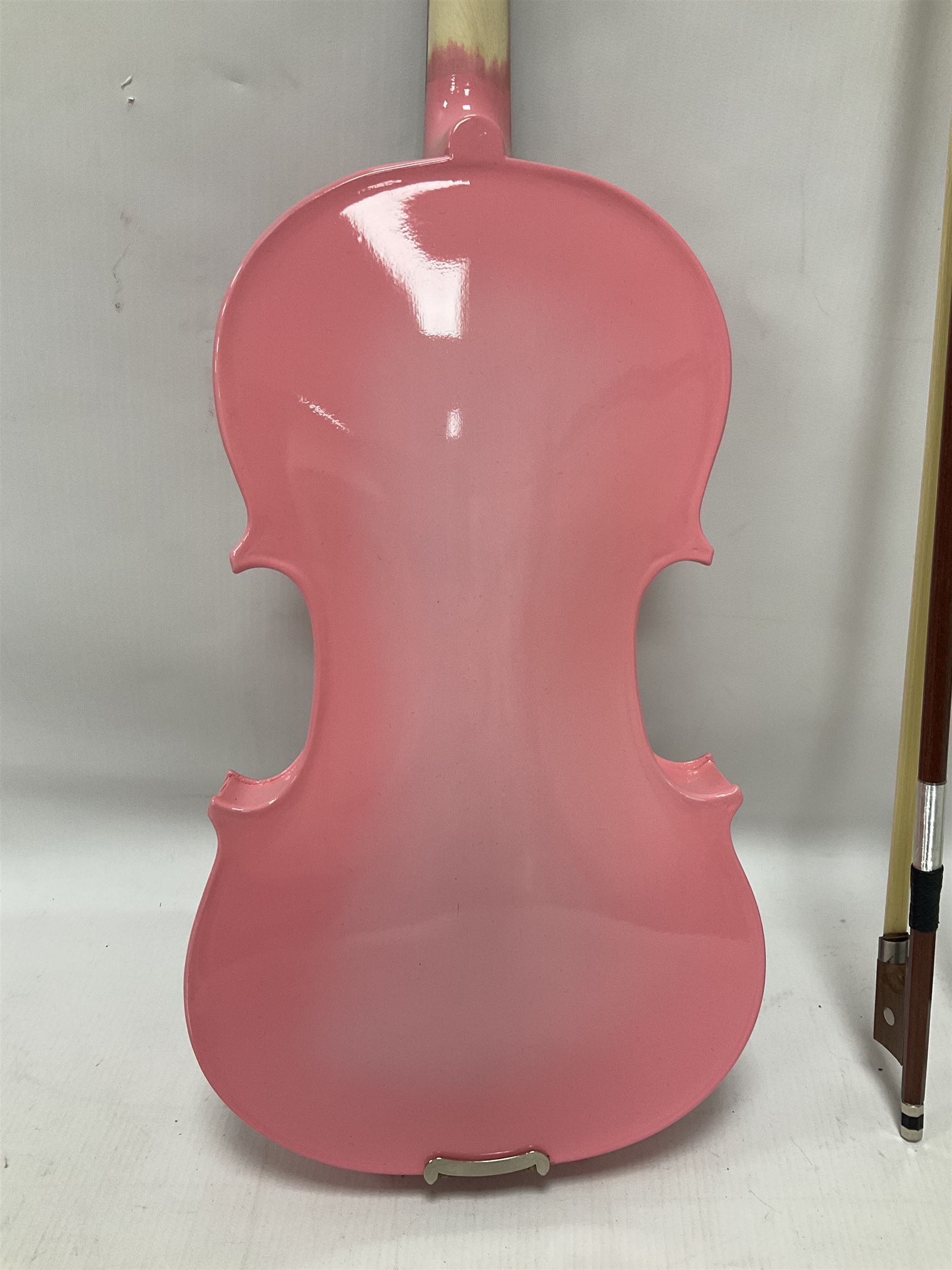 Zest full size pink violin - Image 13 of 32