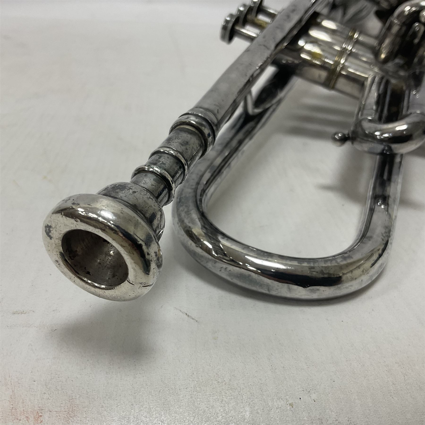 Victorian Class A silver plated trumpet retailed by Kitchen & Co - Image 3 of 23