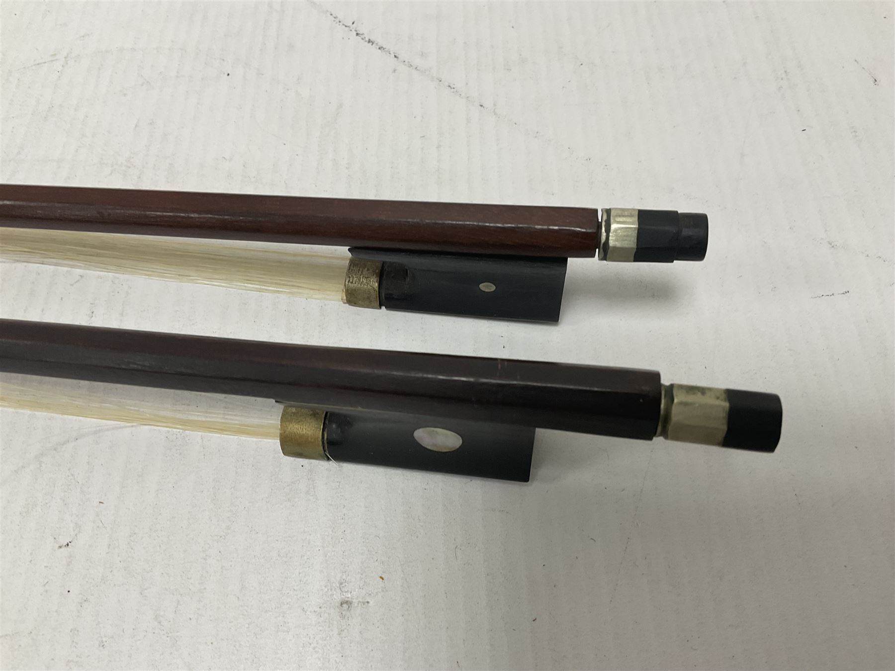 Two wooden violin bows - Image 5 of 12