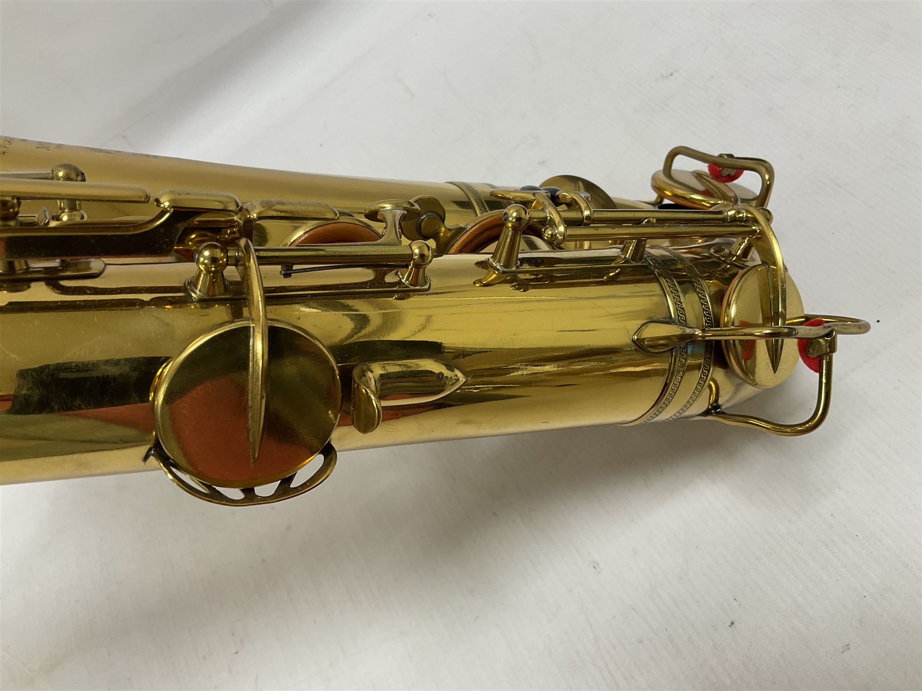 French Henri Selmer 1935 Radio Improved Tenor B flat Saxophone No 20344 - Image 17 of 28